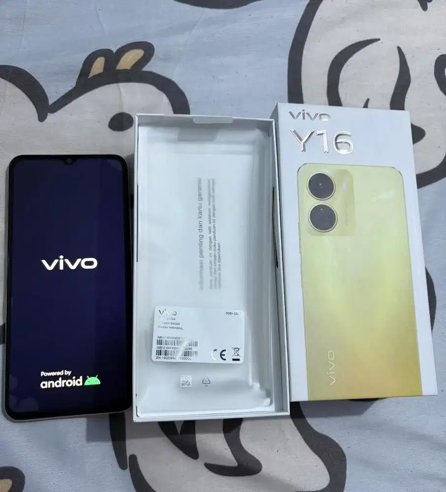 Vivo y16 3/32gb yellow