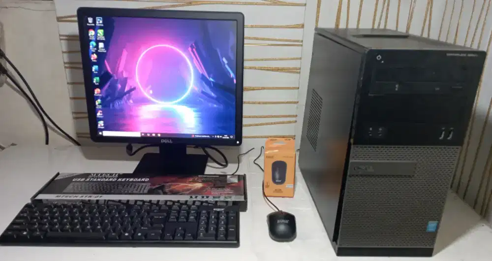 PC Komputer Fullset Core i3 Gen 4/ Ram 6Gb/ HDD 500Gb/ Monitor 17 inch