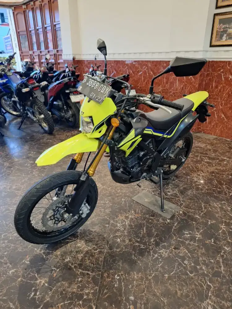 DIJUAL CASH&KREDIT KAWASAKI DTRACKER 150 2021 MTR MULUS MESIN GARANSI