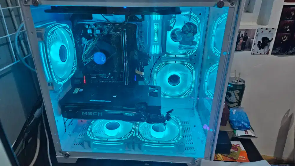 PC i5-6500 + MSI RX 6650 XT + RAM 16GB