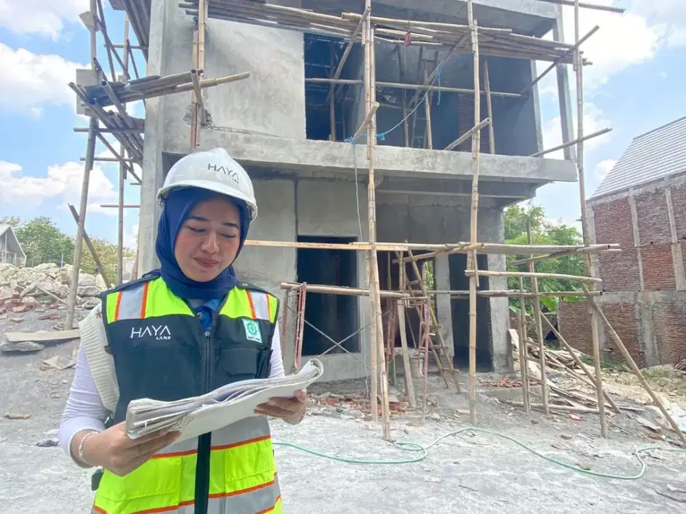 Rumah di Jogja Serasa Villa Ada Pos Security Ambarketawang Gamping