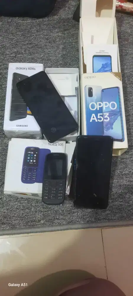 Samsung a04s , Oppo a54