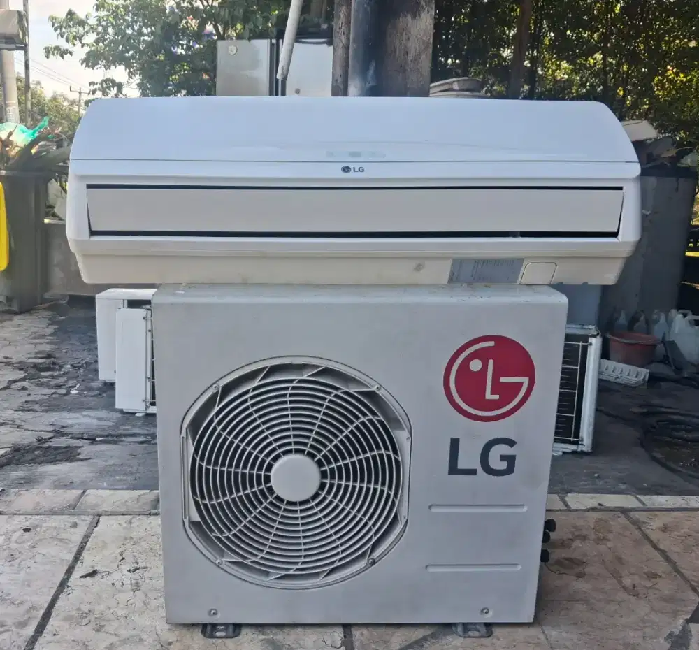 AC 1/2 PK original LG + Pasang dan aksesoris 3 meter