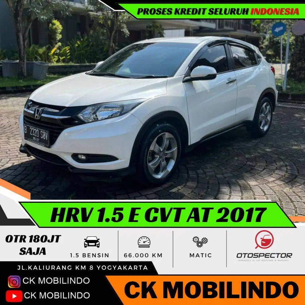 Honda HRV E CVT Matic 2017 ANTIK ISTIMEWA DP Minim Kredit Murah