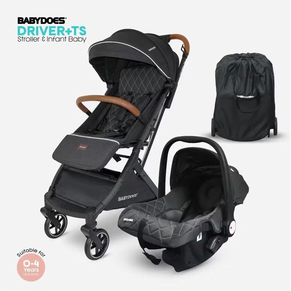 Preloved murah Stroler + car seat BISA NEGO driver + Travel size