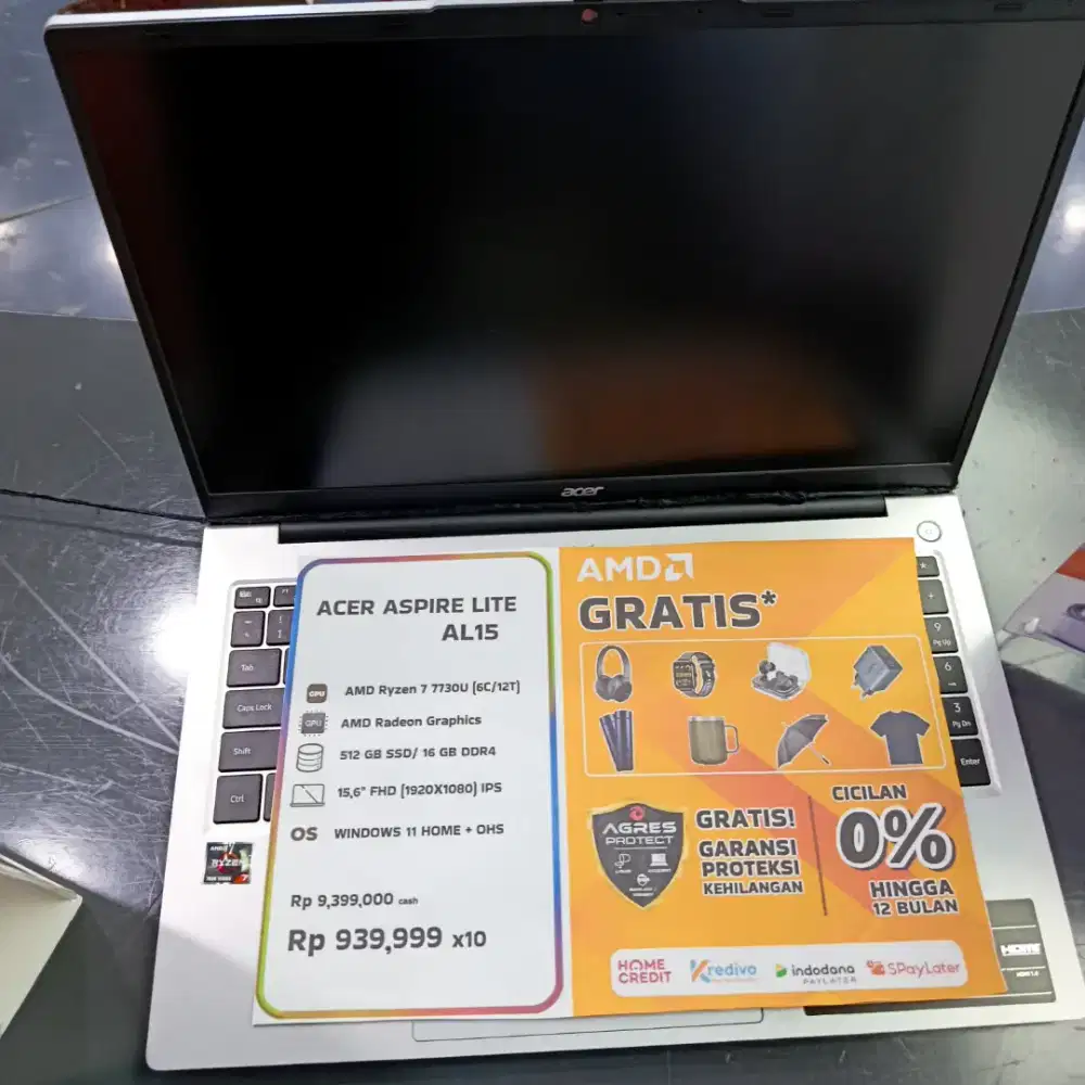 LaptopAcer Aspire lite 15