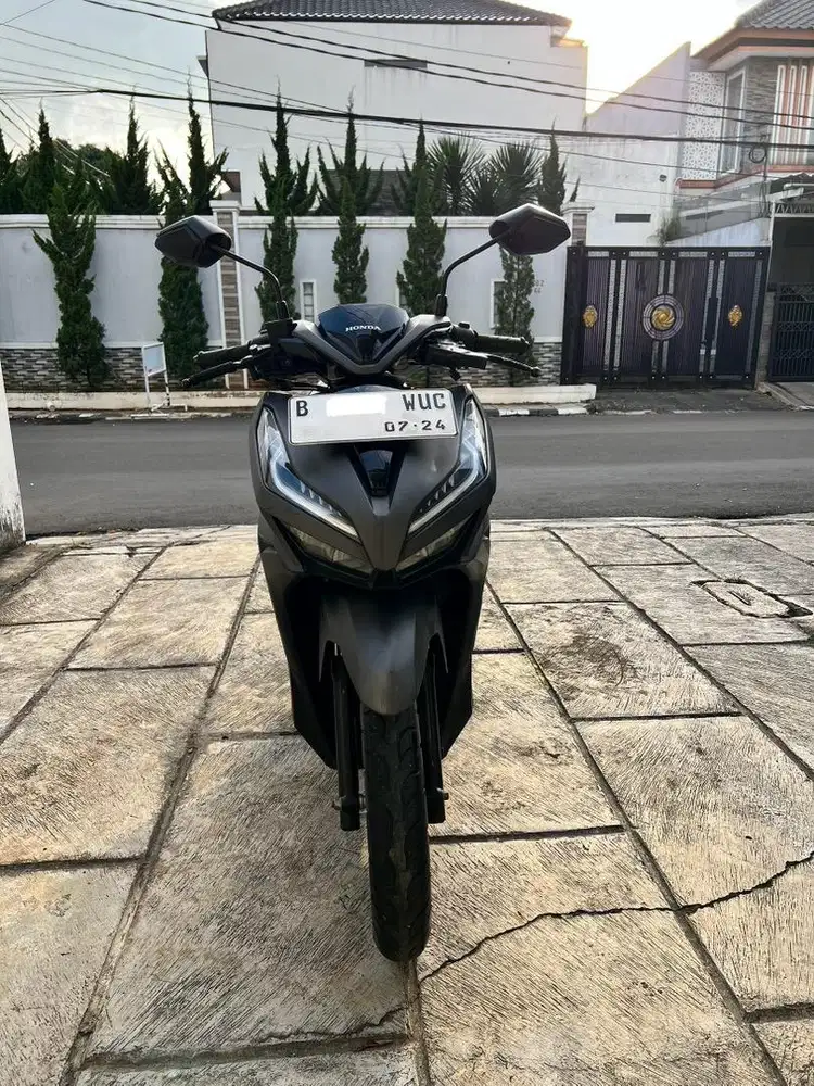 Honda Vario 125 CBS ISS 2019 | Warna Doff Brown | Terawat | KM 30RB