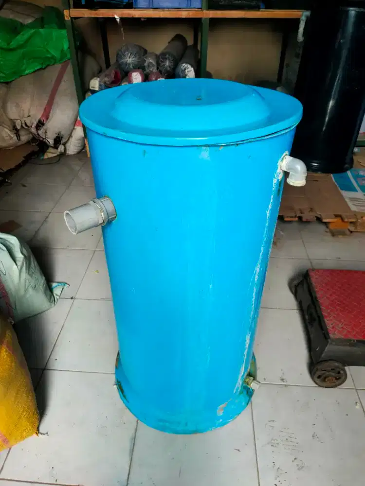 Tong fiber filter Tinggi 100cm, 4 sekat