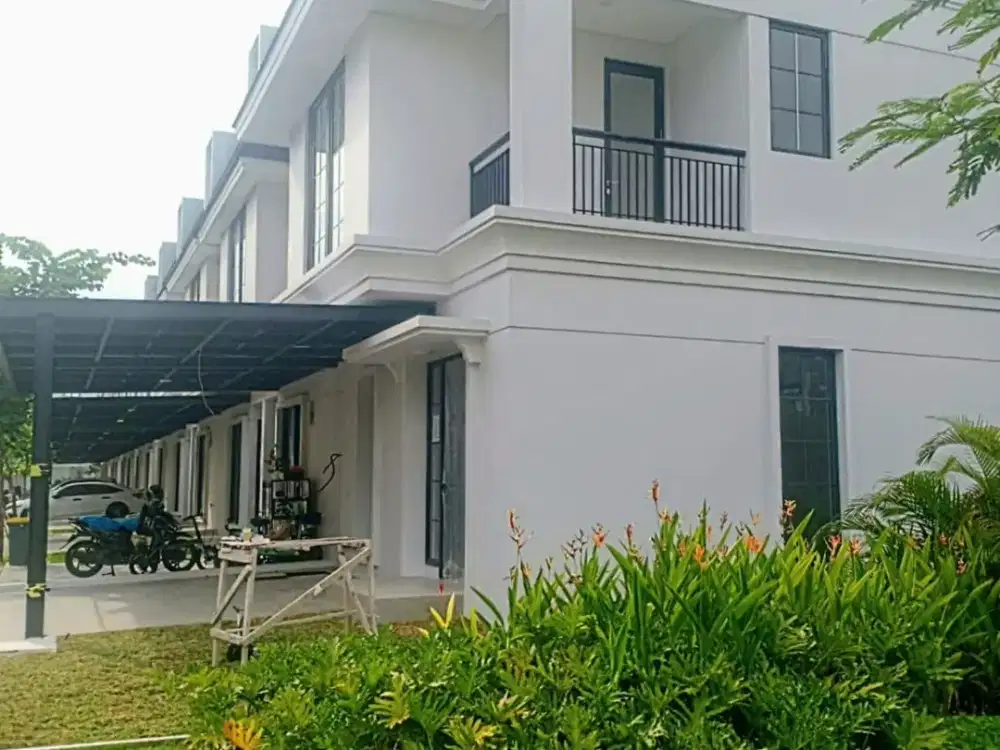 DIJUAL RUMAH HOOK BARU EROPA MODERN ADA ATTIC ROOM DALAM CLUSTER BINTARO TANGERANG SELATAN