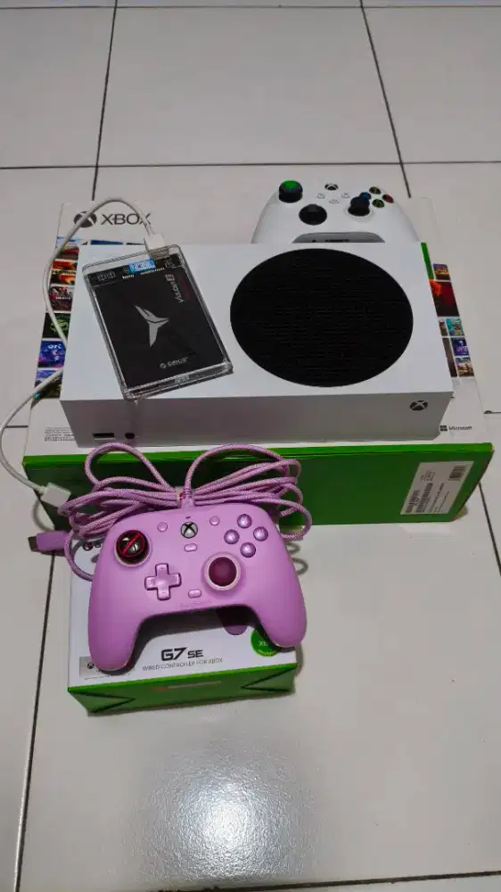 DIJUAL XBOX SERIES S 512GB FULL SET