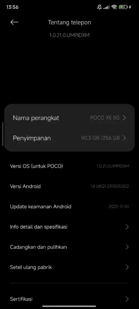 poco x5 8/256 5g