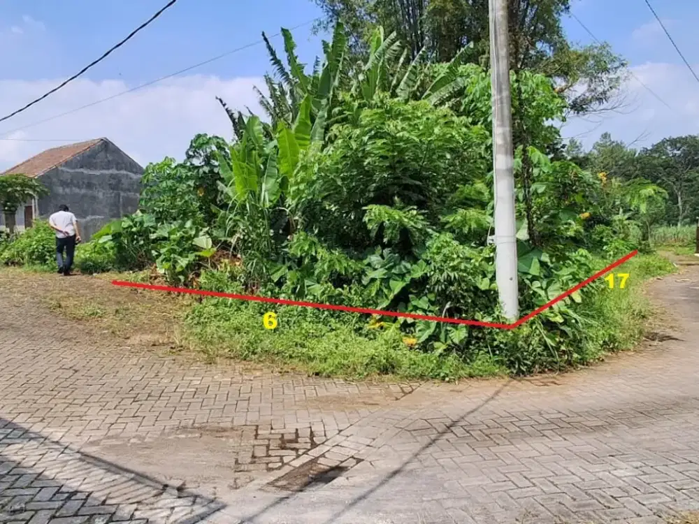 Tanah murah Losari Singosari Malang Dijual cpt B.U Poll SHM Posisi Hook