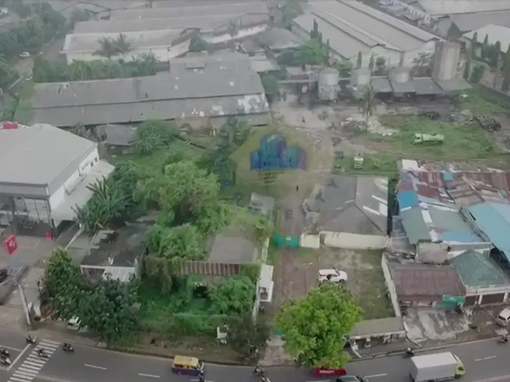 DIJUAL - Ex Pabrik di Jalan Raya Cikupa - Tangerang, Banten