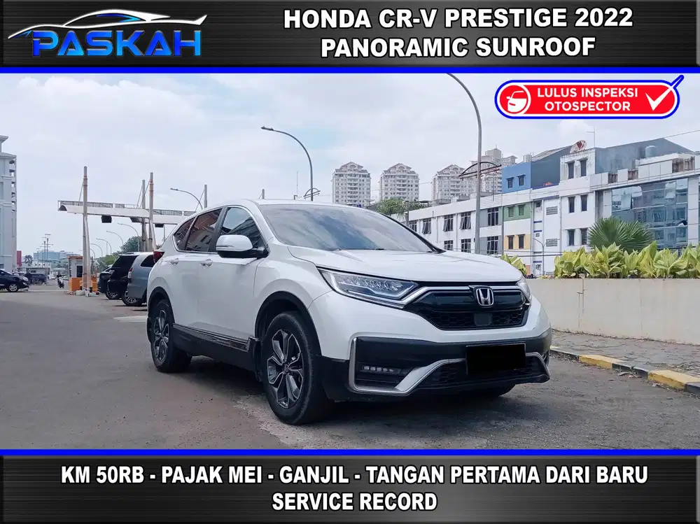 Honda CRV 1.5 PRESTIGE SENSING 2022 CRV 2022 SENSING SUNROOF PAJAK=MEi