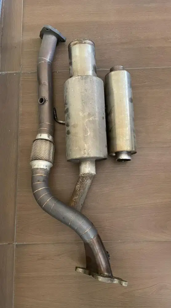 Knalpot brio fullsystem