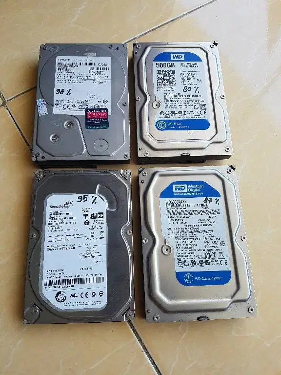 Aneka Harddisk 500gb Sehat 80-90 an