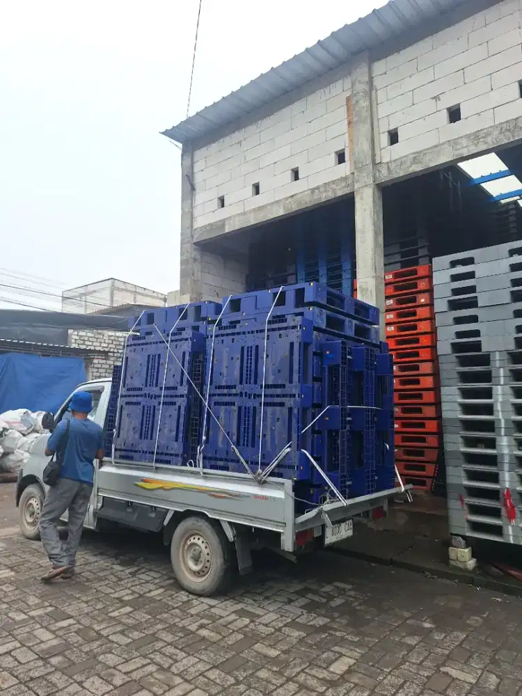 Pallet Plastik Second Bagus Like New