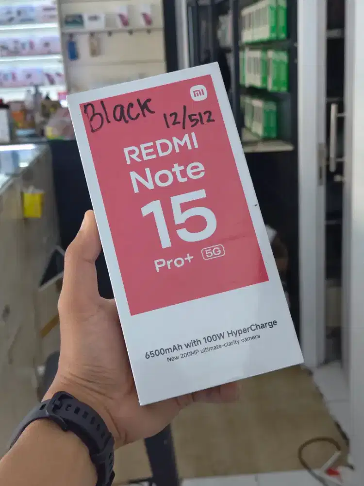 Xiaomi Redmi Note 15 Pro+ 5G 12/512GB , Bisacod/diantar Fastrspn WA