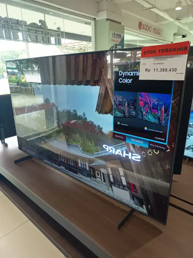 SAMSUNG SMARTPHONE TV 4K 75INCH