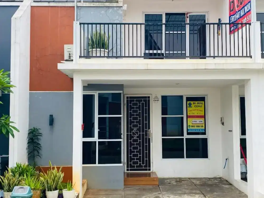 Dijual Rumah Bagus SHM Hadap Selatan Cluster Prima Aryana Karawaci Tangerang