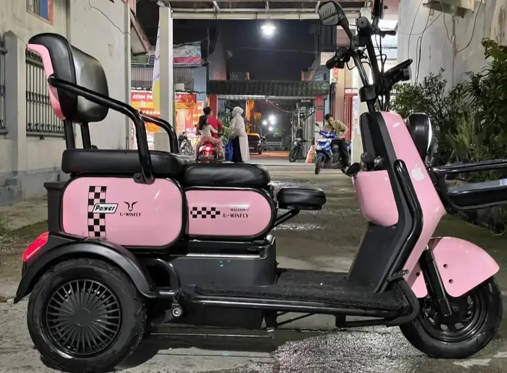 Sepeda listrik roda 3