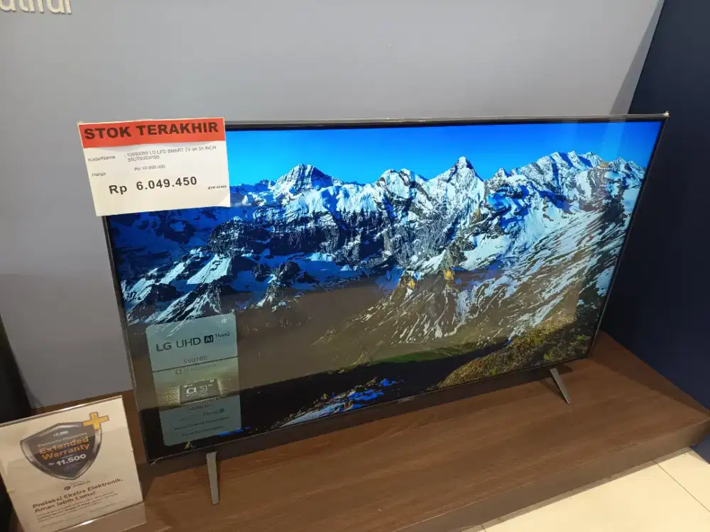 LG LED SMART TV 4K 55INCH