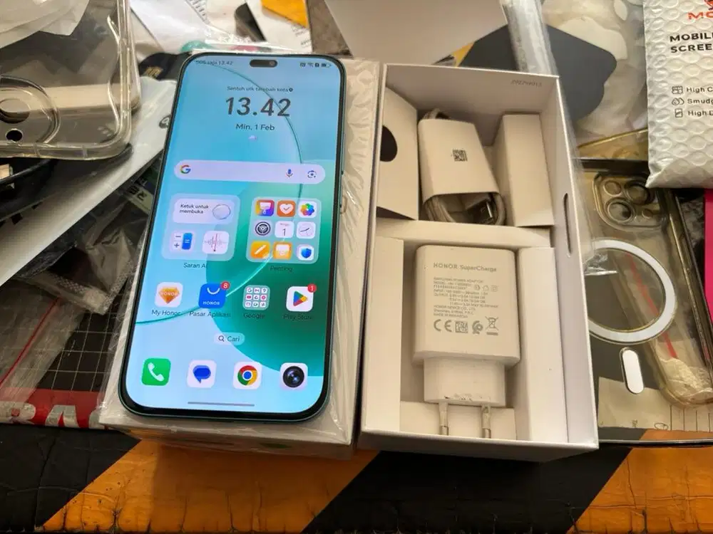 honor 400 lite 5g 8/256 fullset original