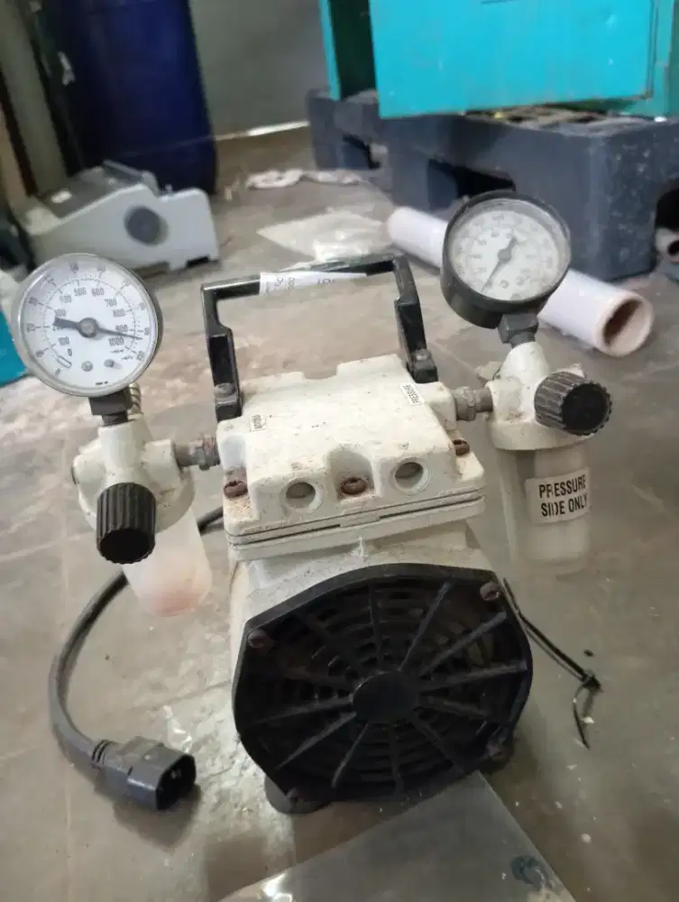 Pompa vakum piston bebas oli welch