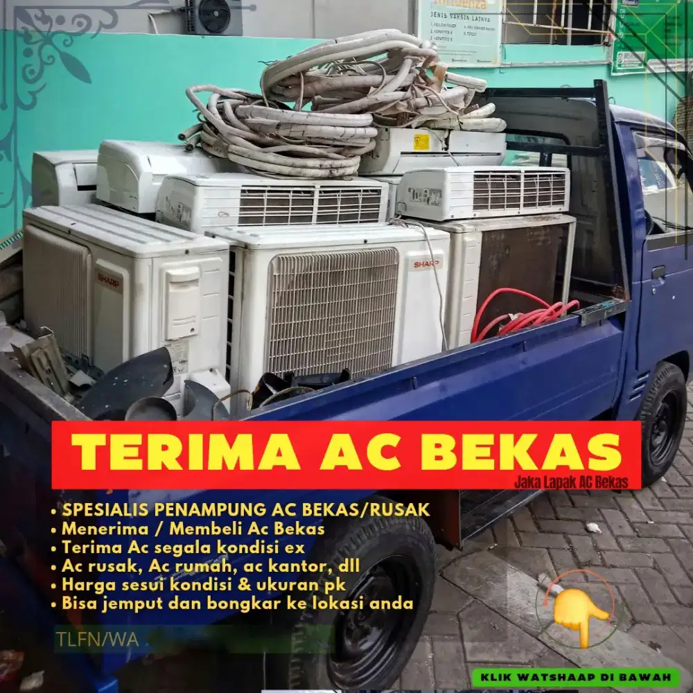 TERIMA AC BEKAS/AC SECOND