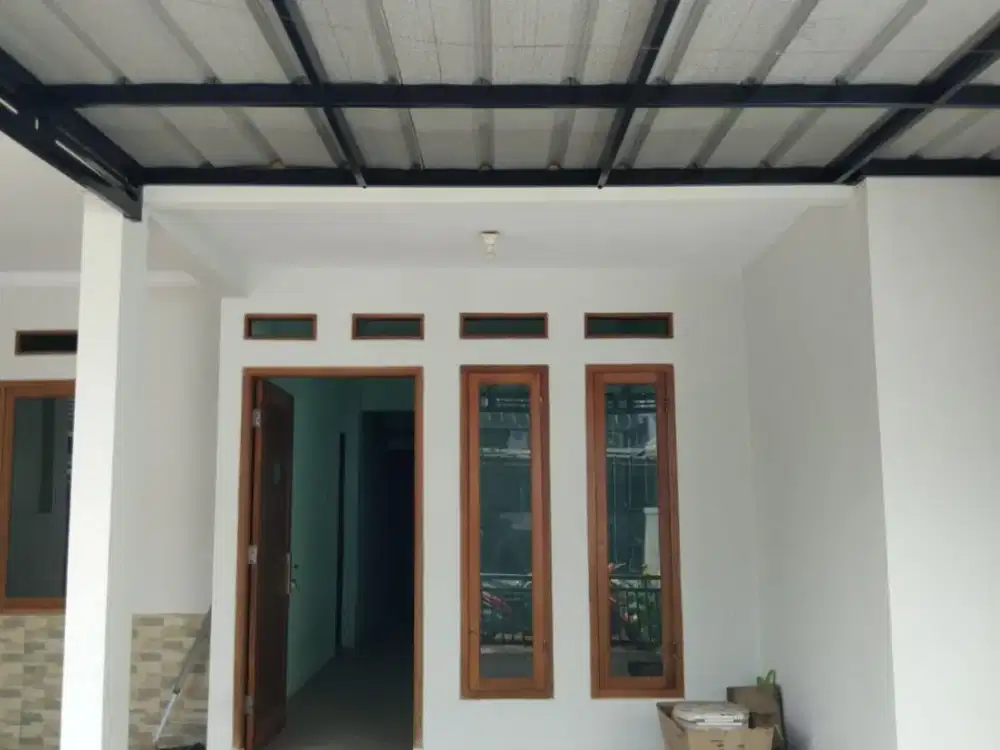 Rumah murah dalam cluster lingkungan nyaman dan asri dijatiwarna