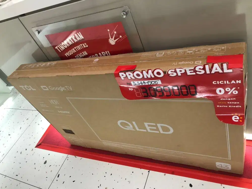 Jual Google TV TCL 43inc New Garansi Resmi