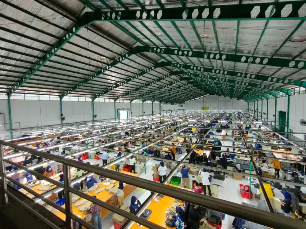 Dijual Pabrik Garment Di Gunung Sindur Bogor Siap Huni