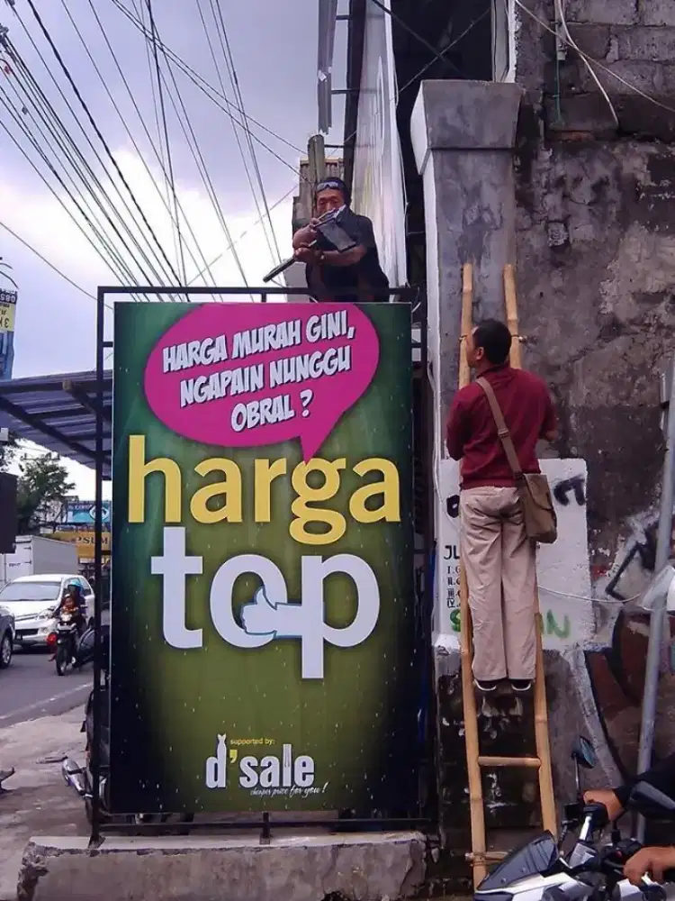 Neon Box , Billboard , Huruf Timbul Arcylic , Neon Flex, Sticker dll