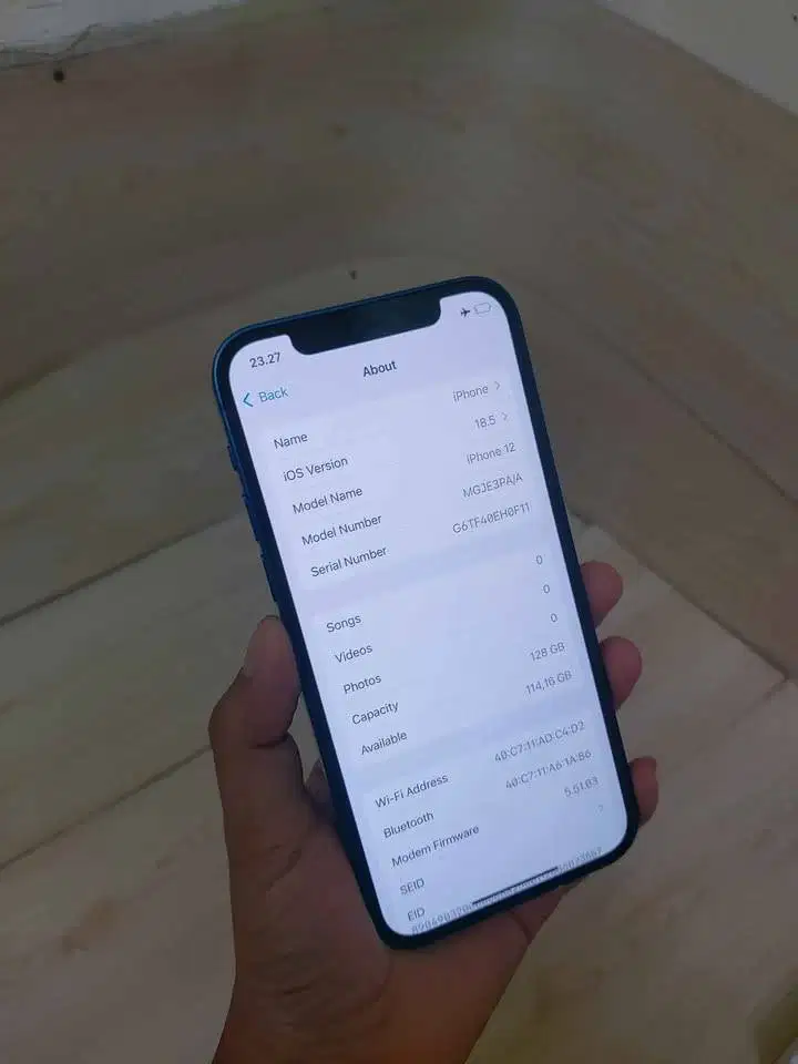 IPHONE 12 128GB IBOX LENGKAP MULUS ORI