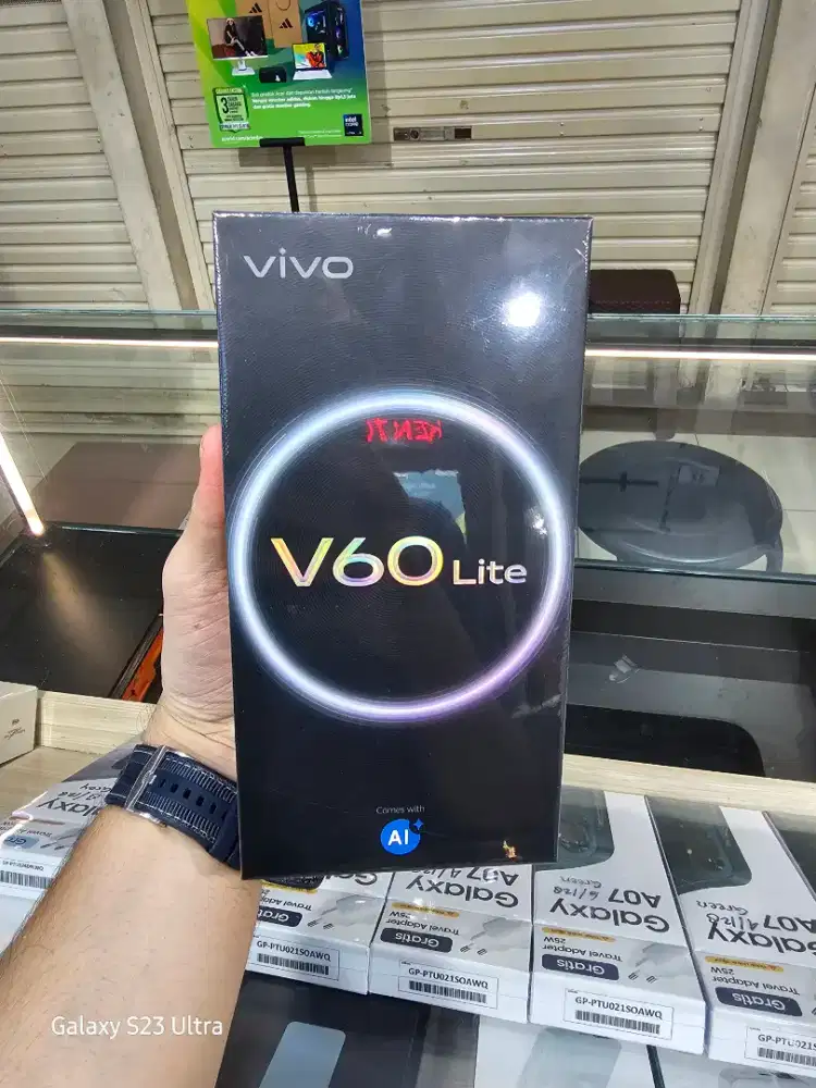 VIVO V60 LITE 16/256GB SEGEL BOX GARANSI RESMI 1 TAHUN