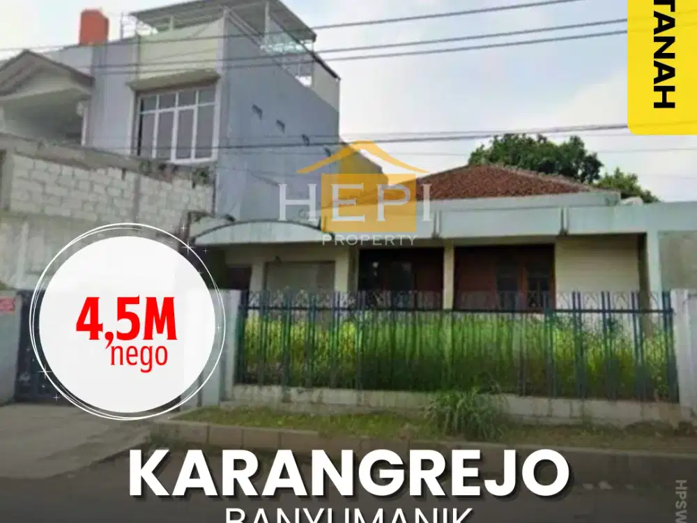 Dijual Harga NJOP Rumah Hitung Tanah di karangrejo Raya, Banyumanik Semarang