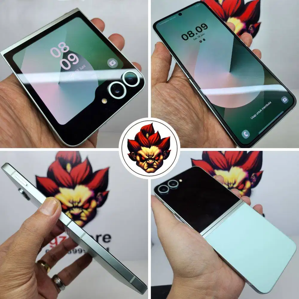 Samsung Z Flip 6 Mint Green 12/256/512 FULLSET Mulus No Minus