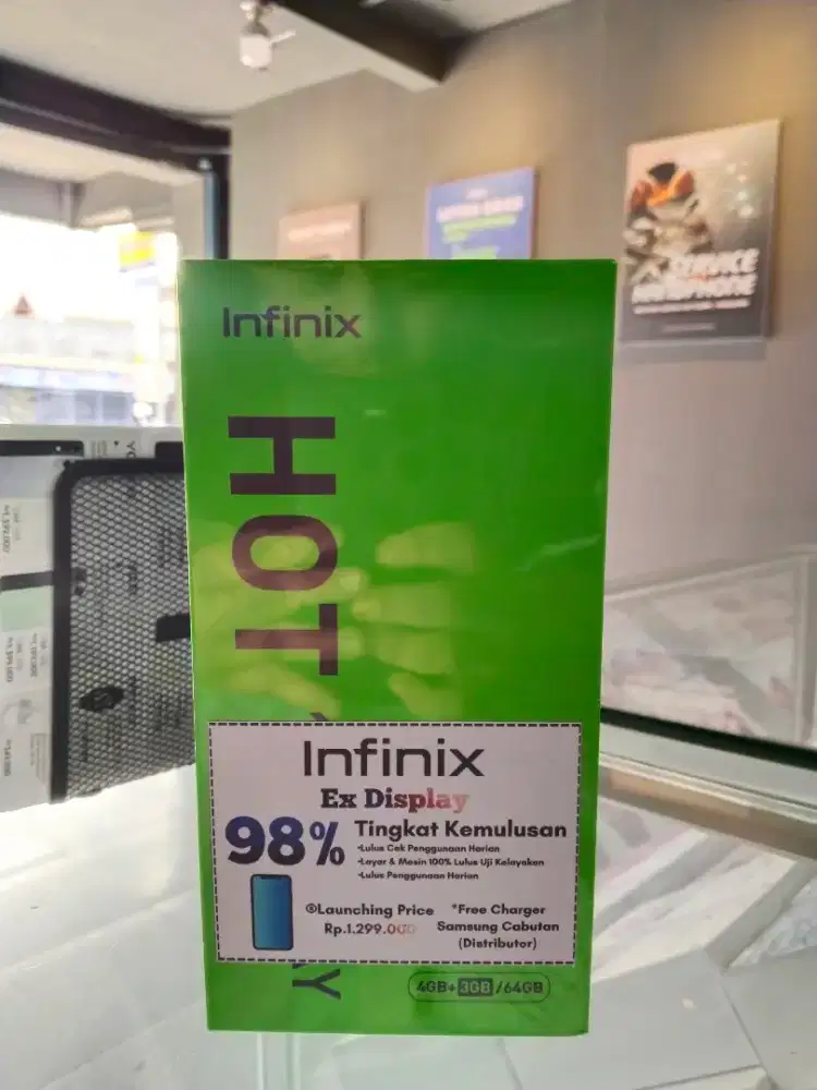 Infinix hot 12 play 4+3/64 gb bekas berkualitas