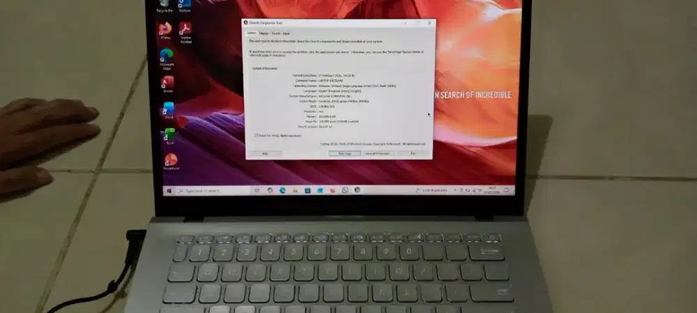 DIJUAL NOTEBOOK ASUS M409BA-BV411T (AMD A4,8GB, 1TB, WIN10, 14INCH)*