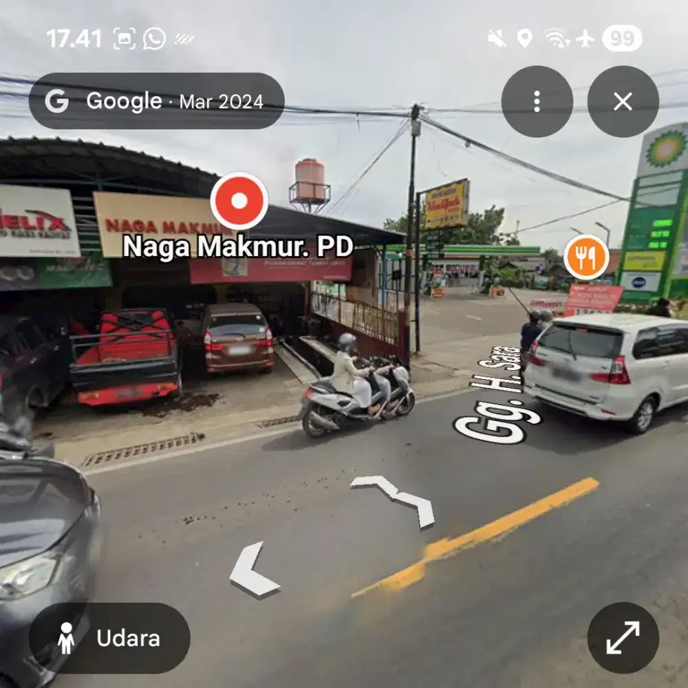 DIJUAL TEMPAT USAHA DI JALAN RAYA SAWANGAN DEKAT TOL