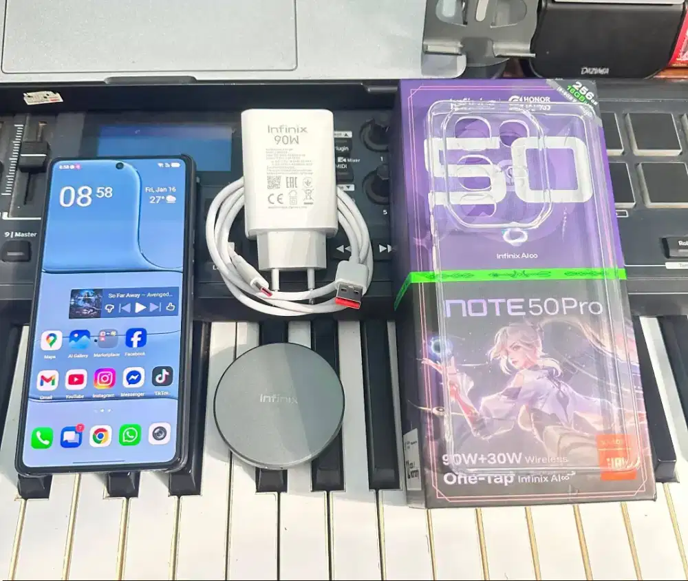 Infinix note 50 pro fullset