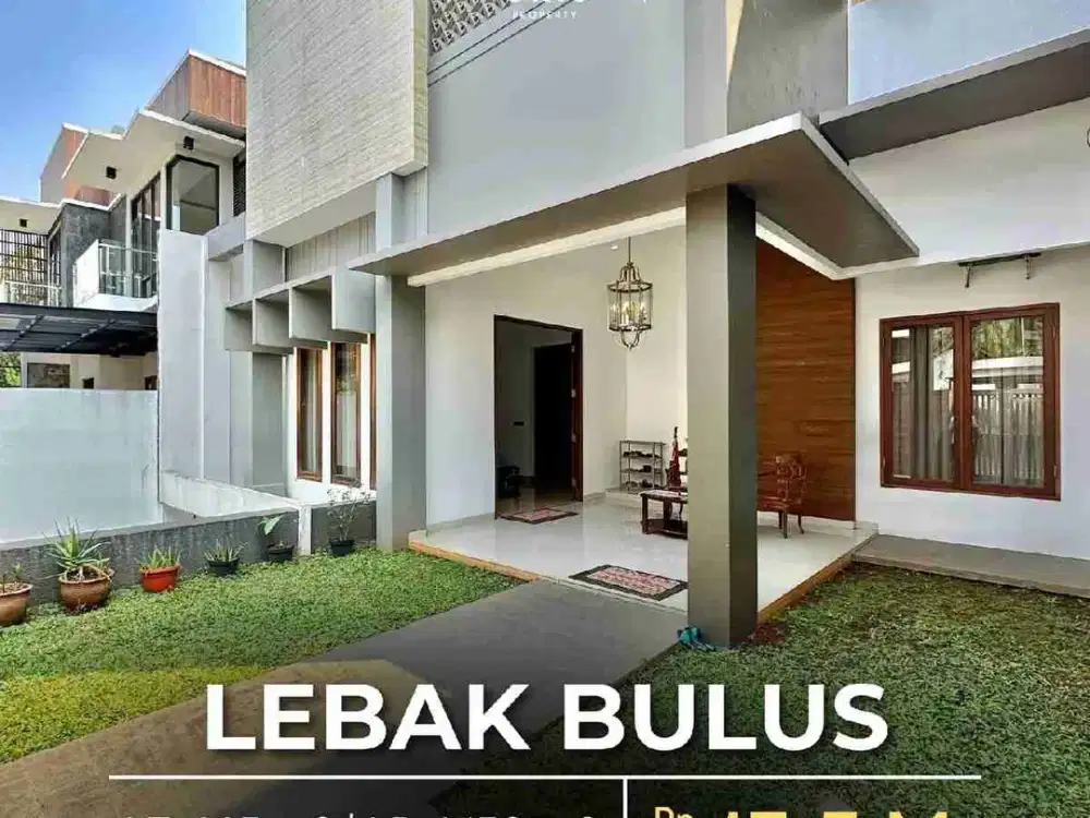 Rumah Siap Huni Terawat Ada private pool di Lebak bulus Jakarta selatan