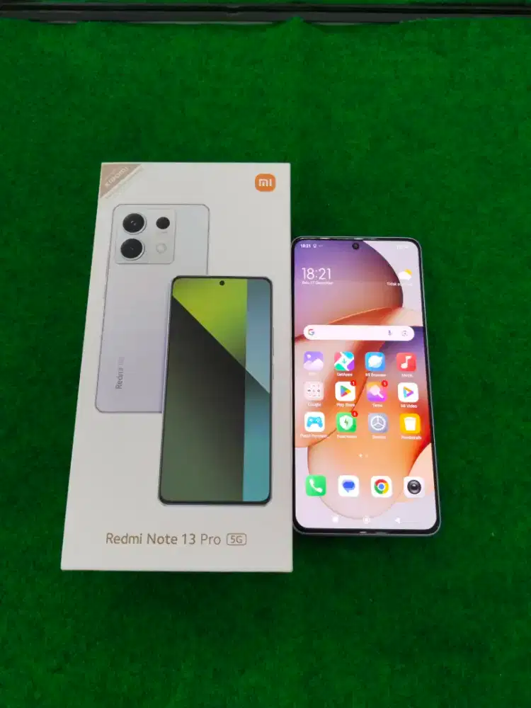 redmi note 13 pro 5G ram 8/256gb lengkap mulus