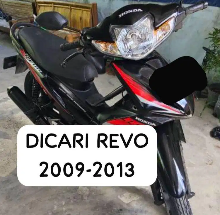 Di Cari Honda Revo Tahun 2009 Ke Atas Honda Revo DX 2012