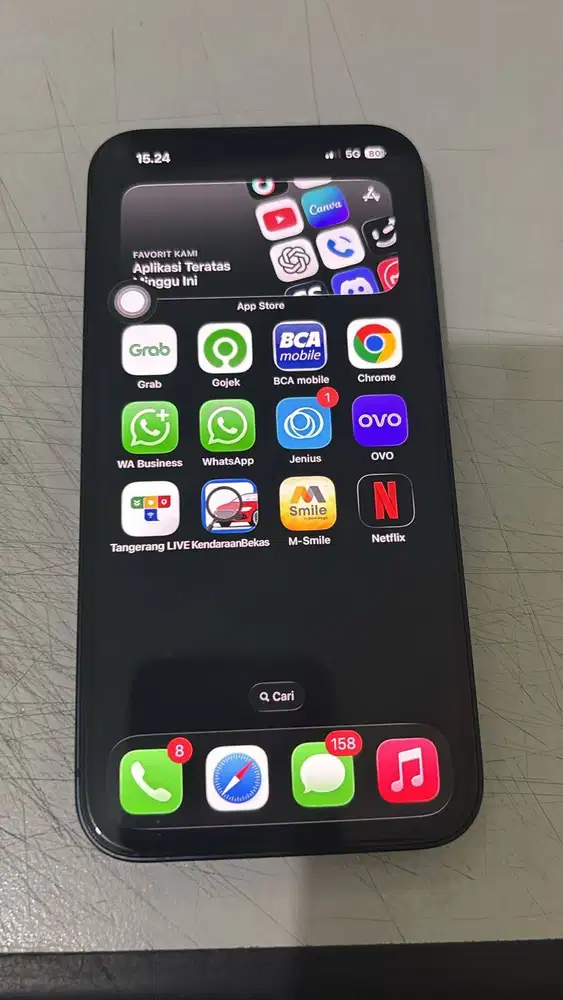 Dijual Iphone 13 basic 128 gb warna hitam