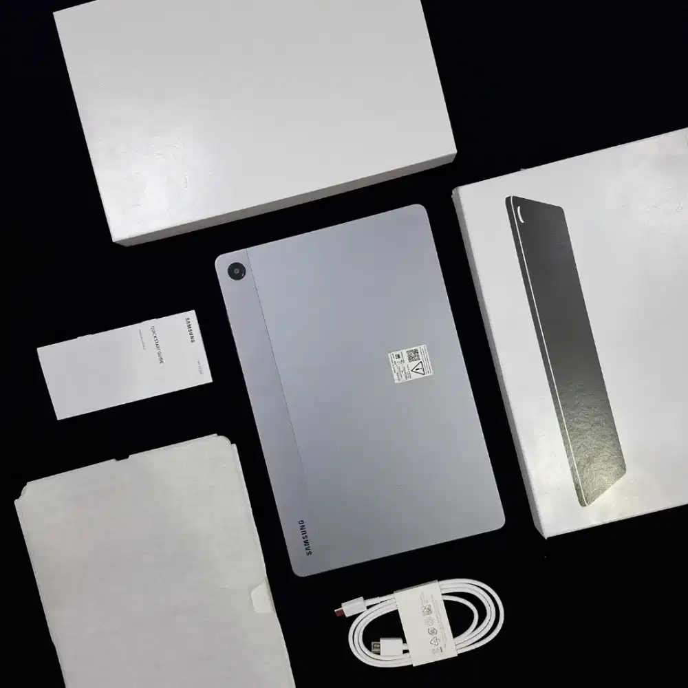 Samsung Tab A11+ 5G 6/128 Fulset mulus Pemakaian Singkat