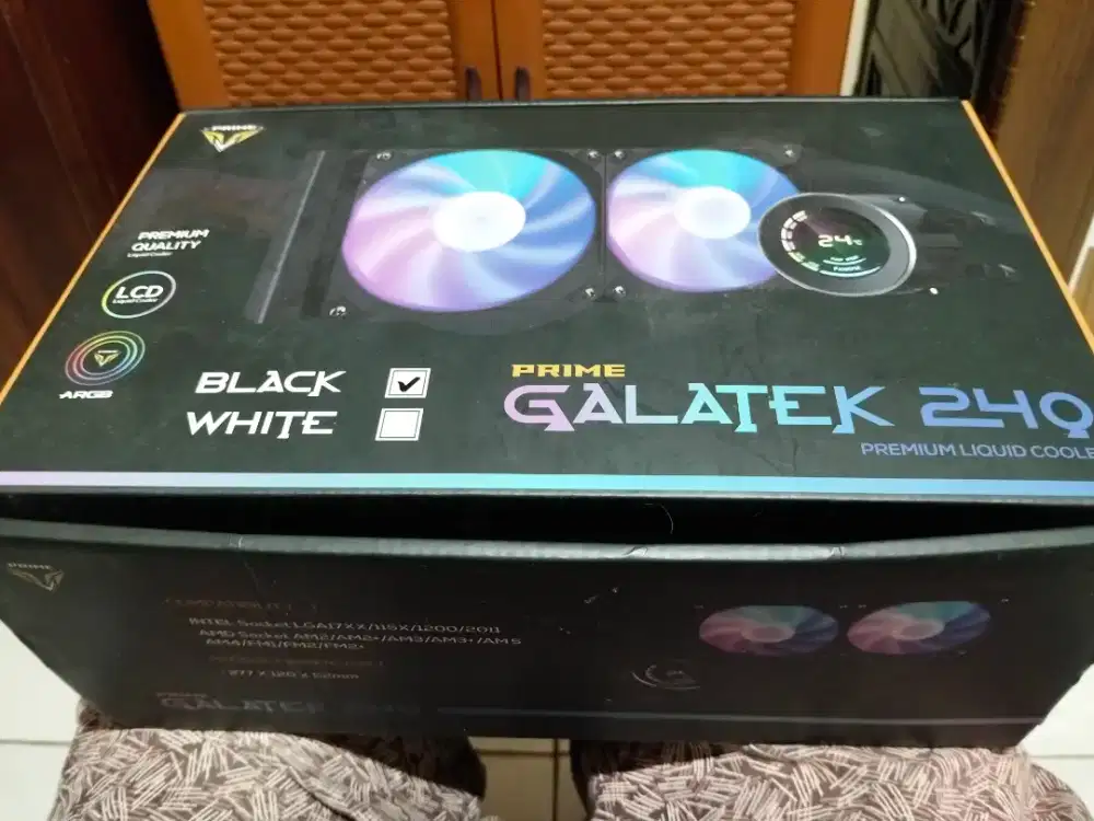 Prime Galatek 240 Black Liquid Cooler (AIO)