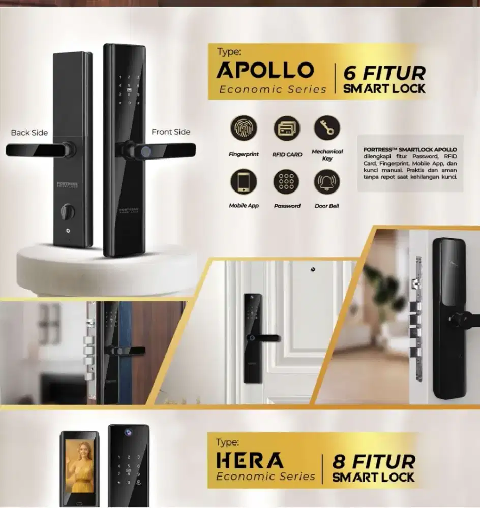 Smart lock merk Apollo
