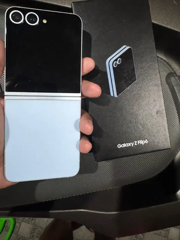 Samsung Z Flip 6 12/256 5G Resmi mlus benget lngkp ORI no minus BS TT