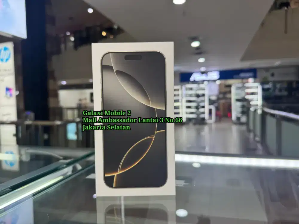 Apple Iphone 16 Pro 256GB Resmi iBox Bisa Cash Kredit Tukar Tambah
